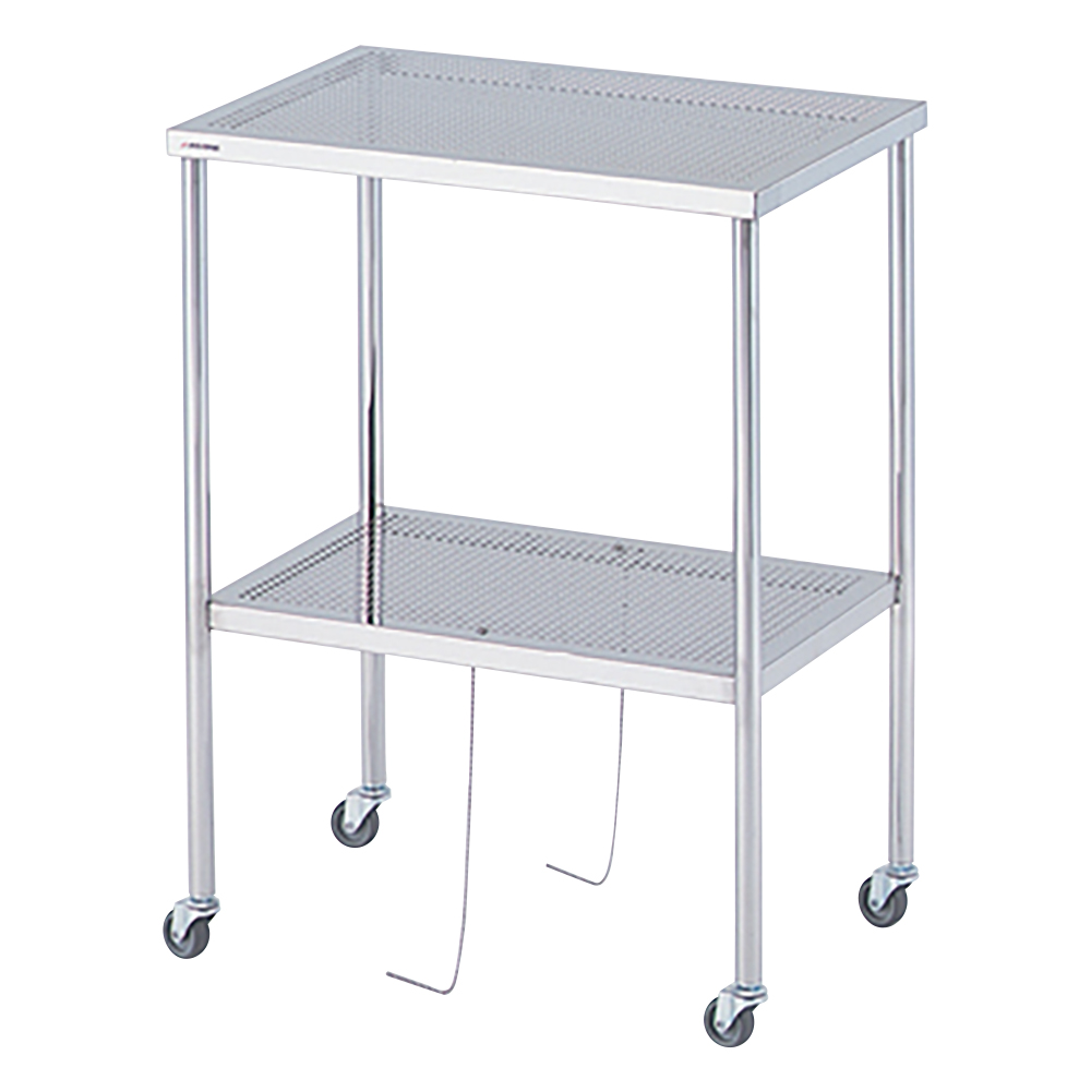 1-9105-01 ステンレスパンチングワゴン 500PS アズワン(AS ONE)