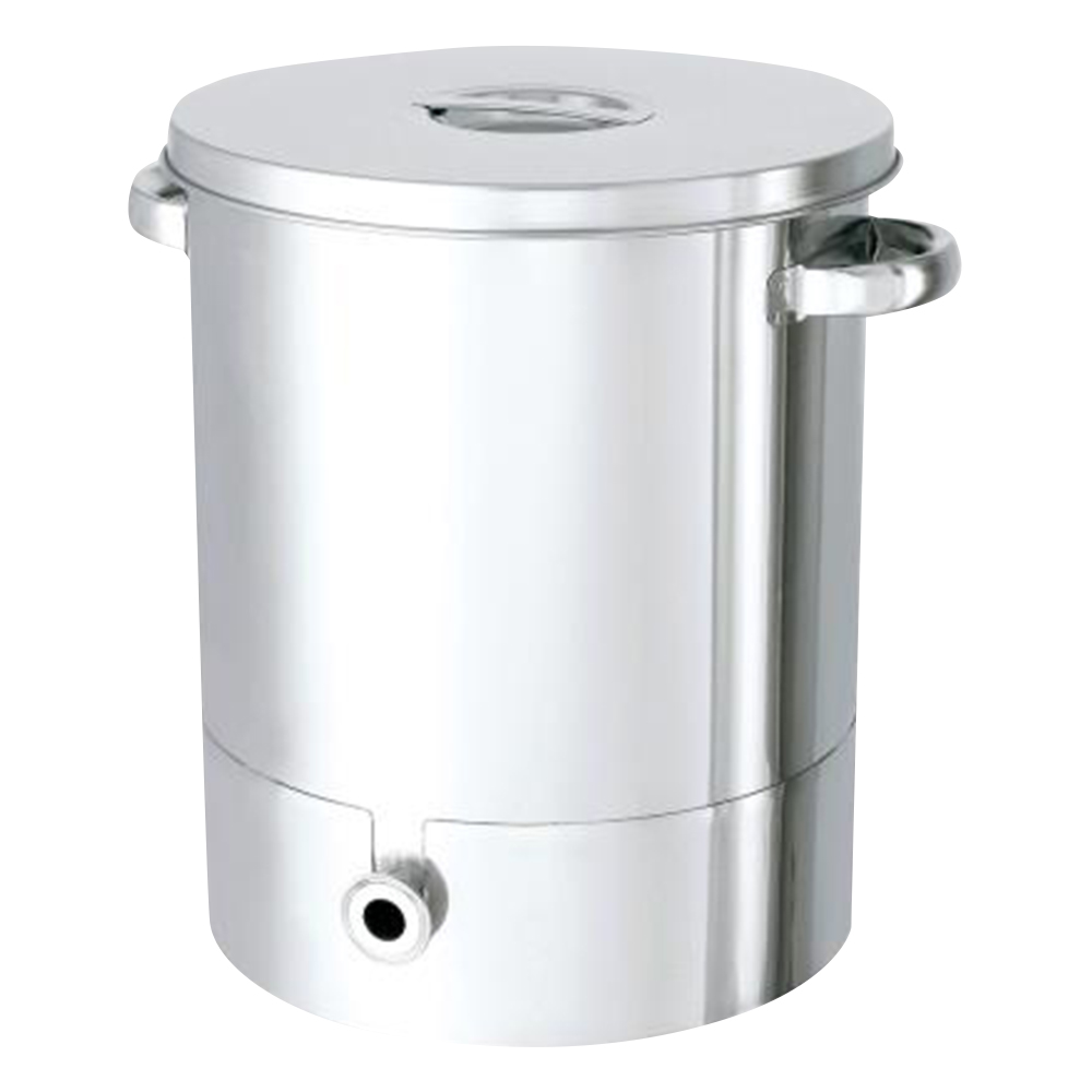 底部勾配型ステンレス容器 バルブ無 20L KTT-ST-30 KTT-ST-30(1個)