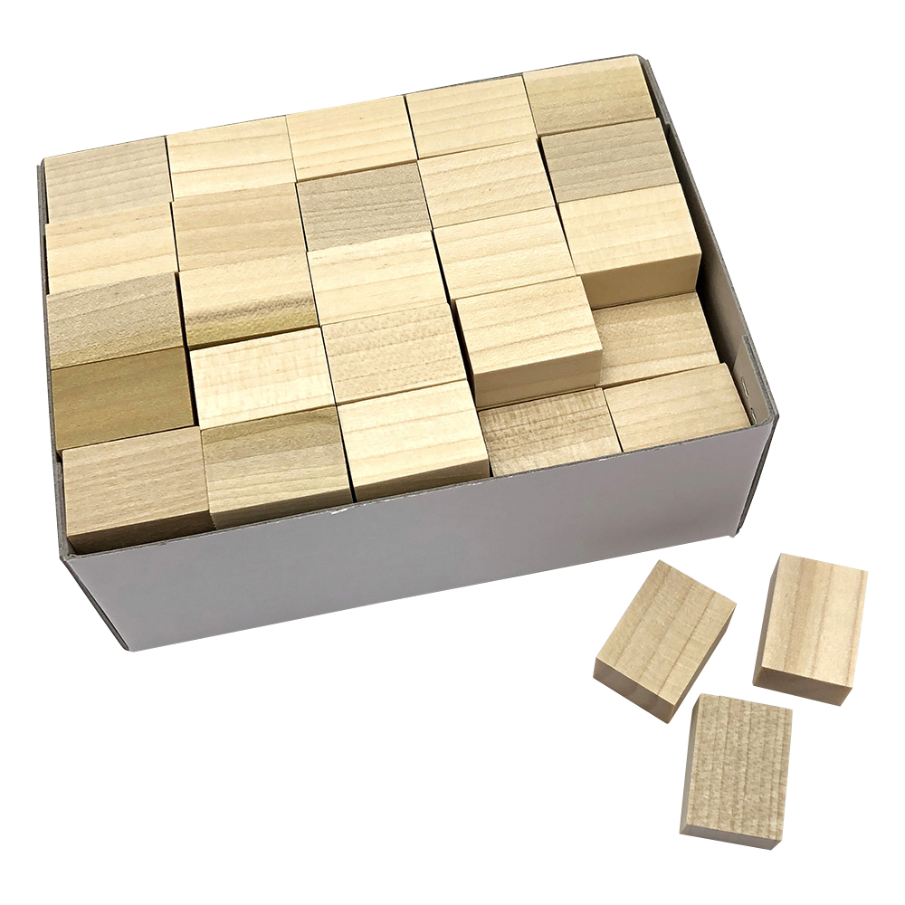 パラフィン用木製ブロック 小(100個)