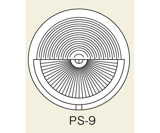 スケールルーペ目盛板7X用 PS-9