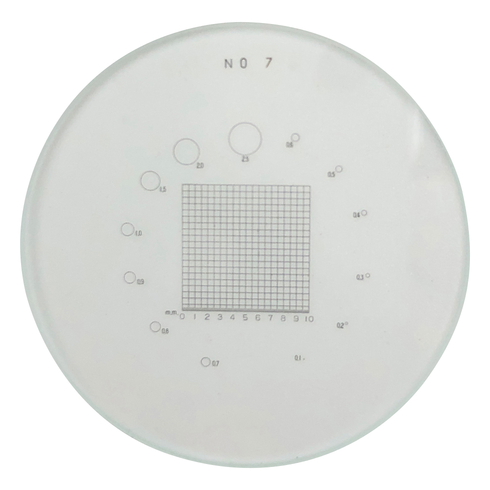 スケールルーペ目盛板10X用 PS-7