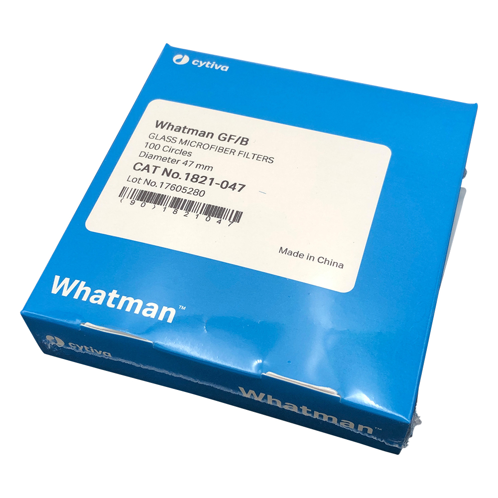 1821-047 ガラス繊維円形濾紙 GF/B 4.7cm(100枚) ワットマン(Whatman)(Cytiva)