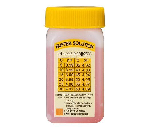 土壌用防水pH計用 交換用校正標準液(pH4) B-4