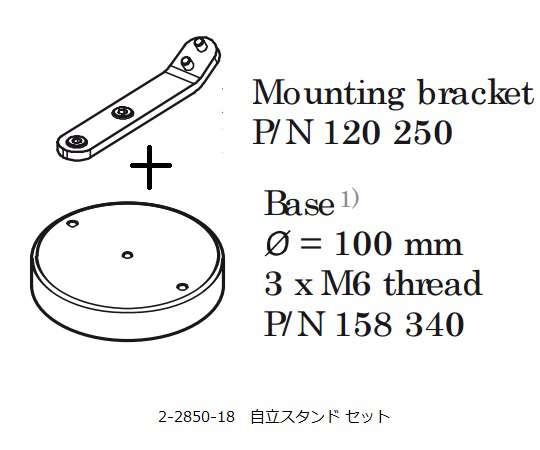 ファイバ照明LED光源用 部品 120250+158340