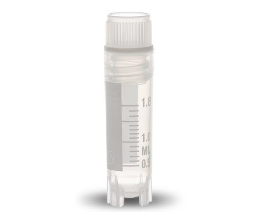 2-3881-28 クライオバイアル Oリングシールタイプ 2ml 内ネジ・自立型 T311-2(100個×10袋) アズワン(AS ONE)