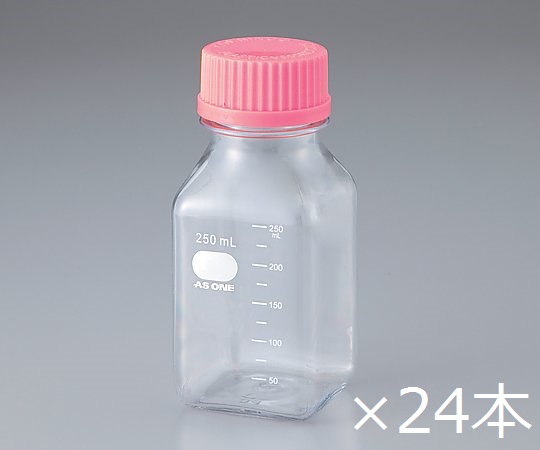 ビオラモポリカーボネイト角型ボトル 250mL(24個)