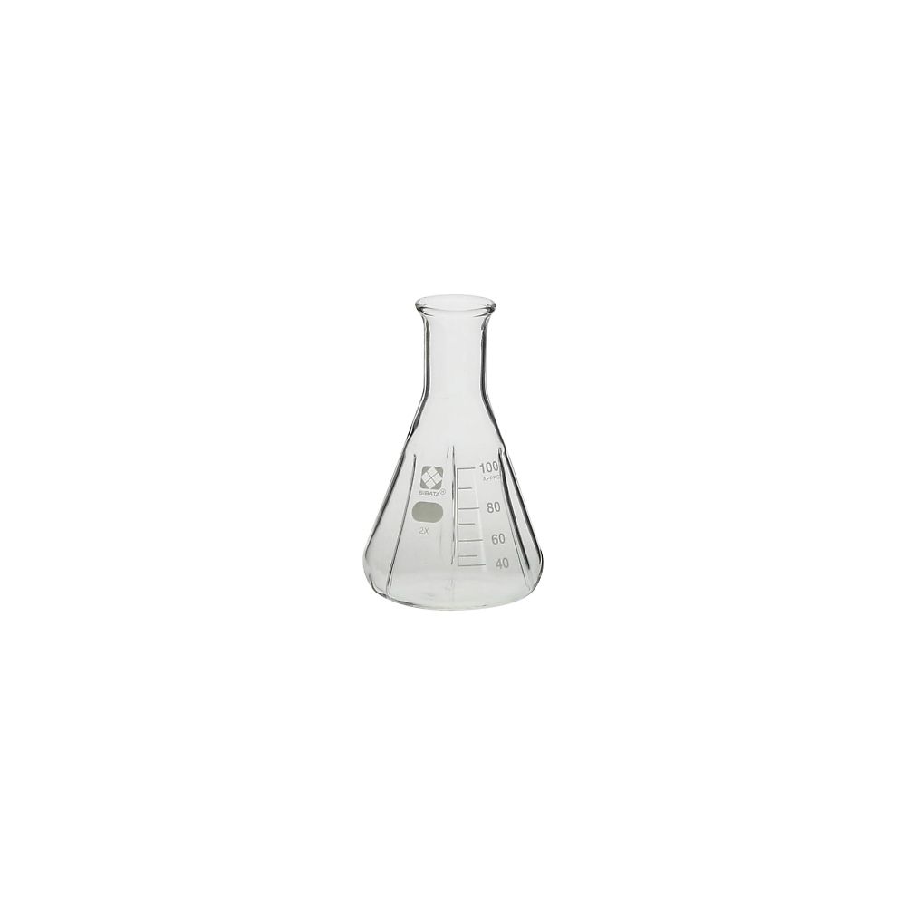 2-4769-12 バッフル三角フラスコ 100mL(1本)