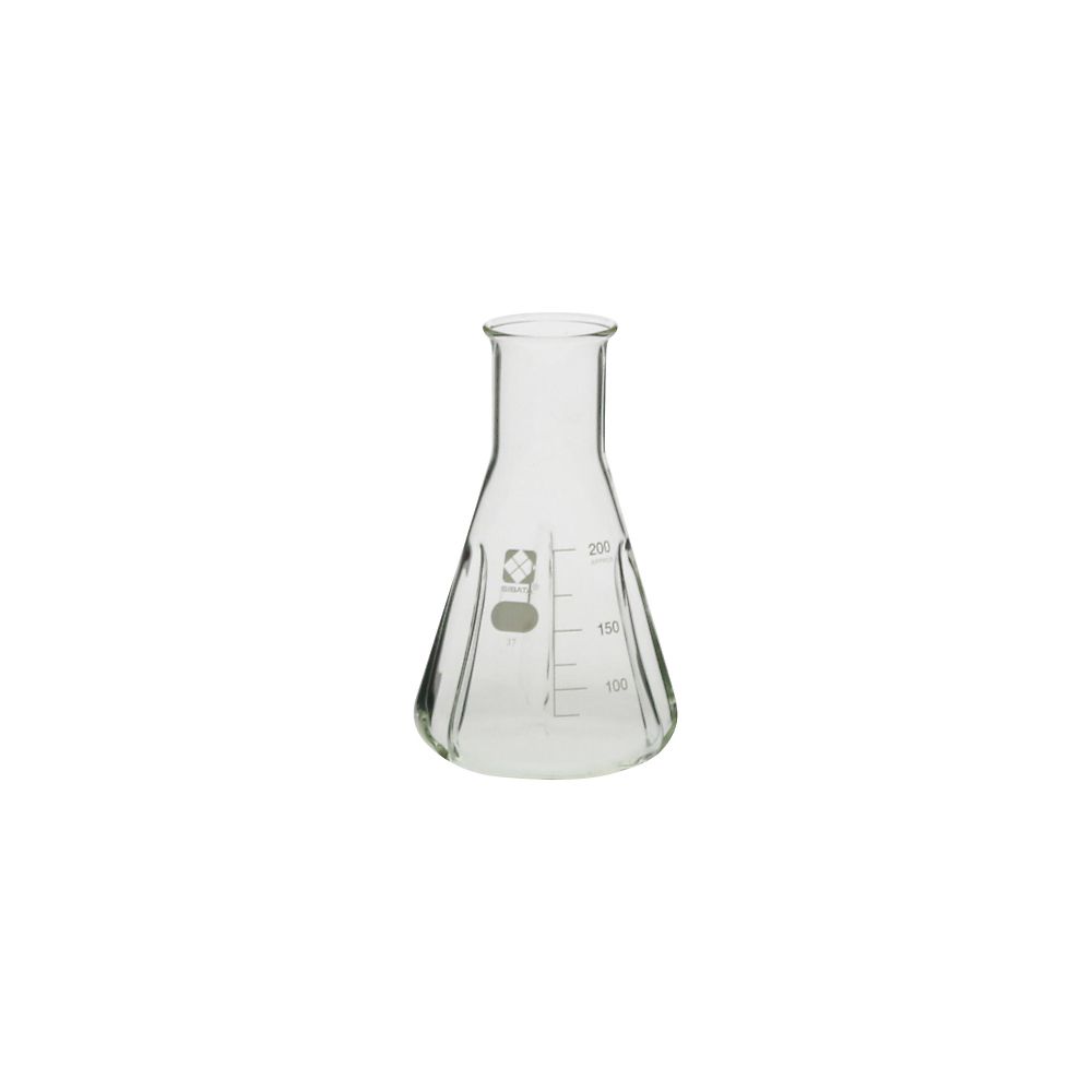 2-4769-13 バッフル三角フラスコ 200mL(1本)