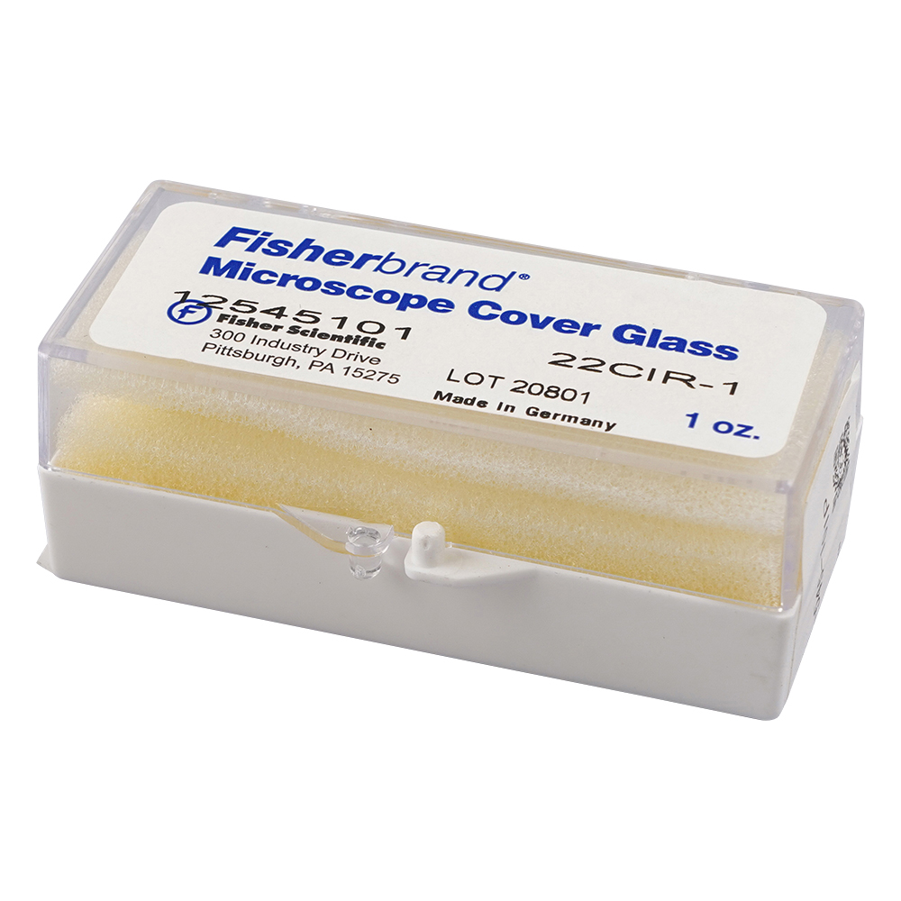 カバーグラス (丸形) 12-545-101(200枚)