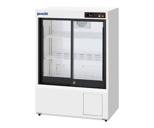 2-6779-27 ノンフロン 薬用冷蔵ショーケース 165L MPR-S150H-PJ PHC 印刷