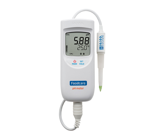 乳製品・半固形食品用pH/°C計 HI99161D