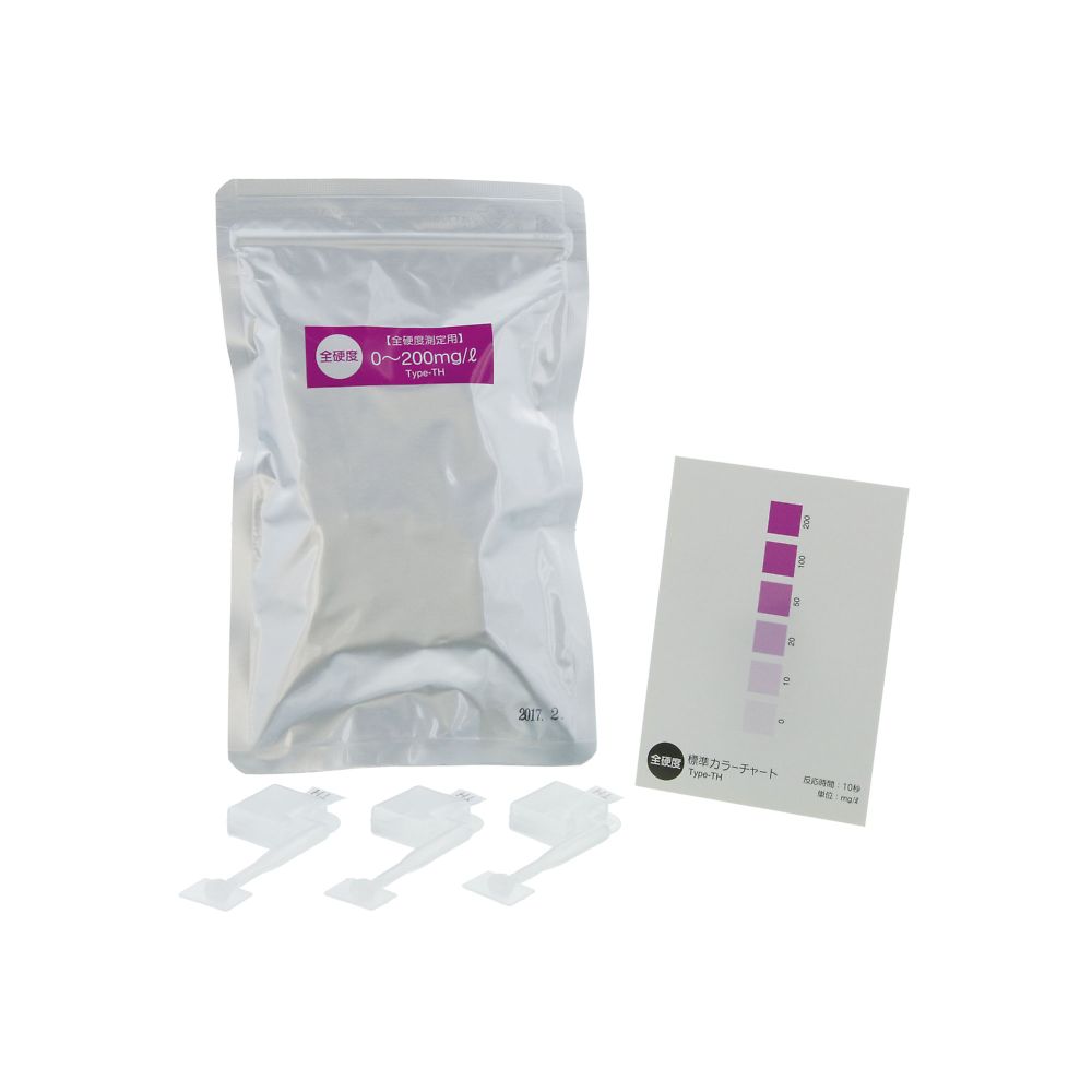 簡易水質検査キット(シンプルパック(R)) 全硬度 1箱(48個入) 080520-318 080520-318(1箱(48個入り))