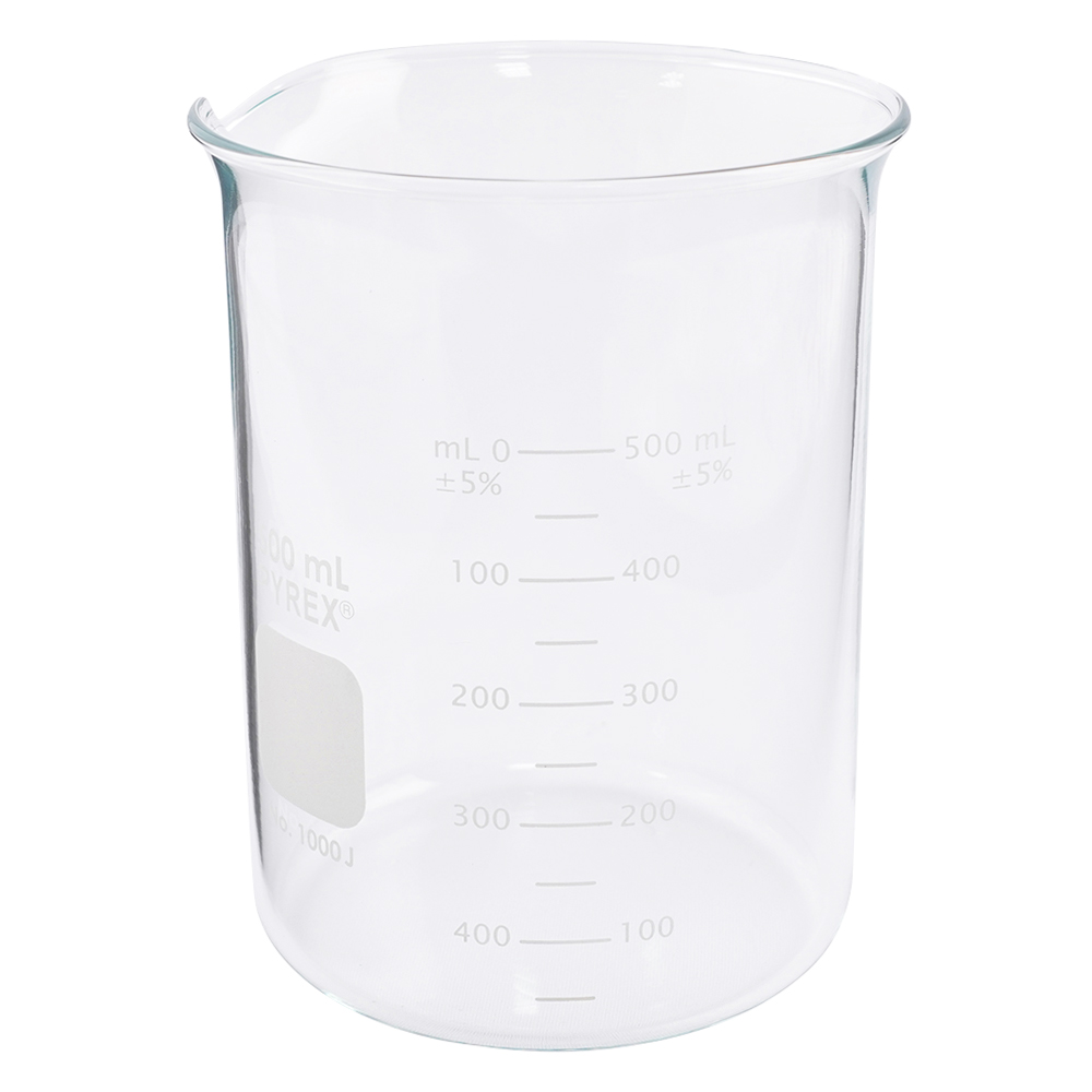 2-9425-19 ビーカー PYREX(R) 500mL 1000J-500 コーニング