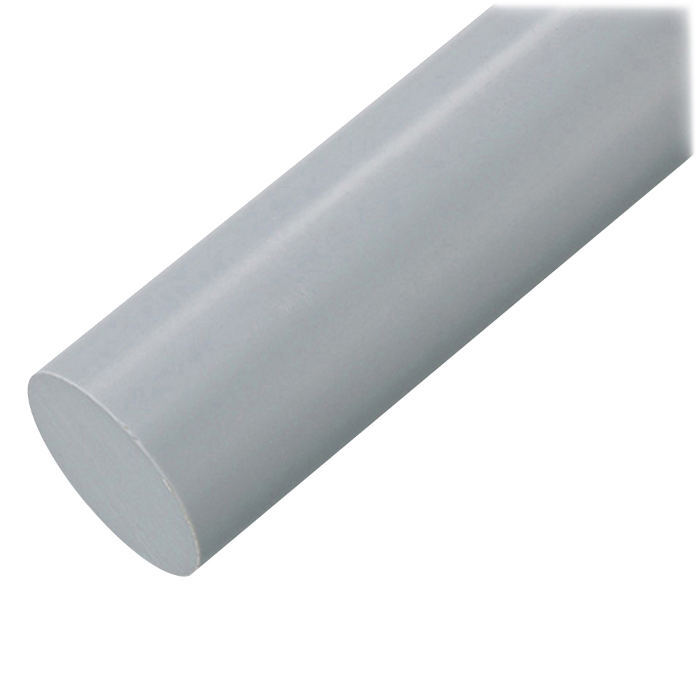 樹脂丸棒 PVC (長さ1000mm)
