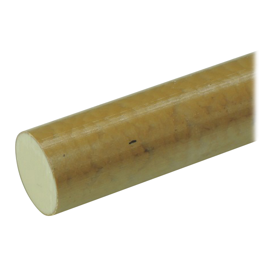 2-9595-07 樹脂丸棒 PPS-25-1000