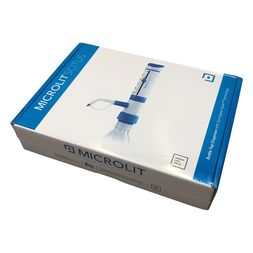 2-9673-14 ボトルディスペンサー SCITUS SCI-100 MICROLIT 印刷