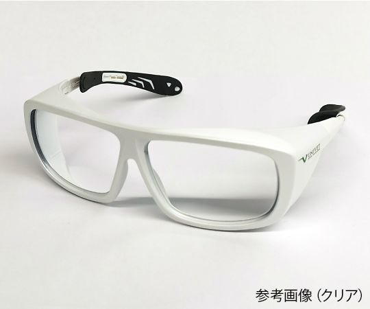 2-9802-15 レーザ光保護メガネ ブルー20% UNIVET 印刷