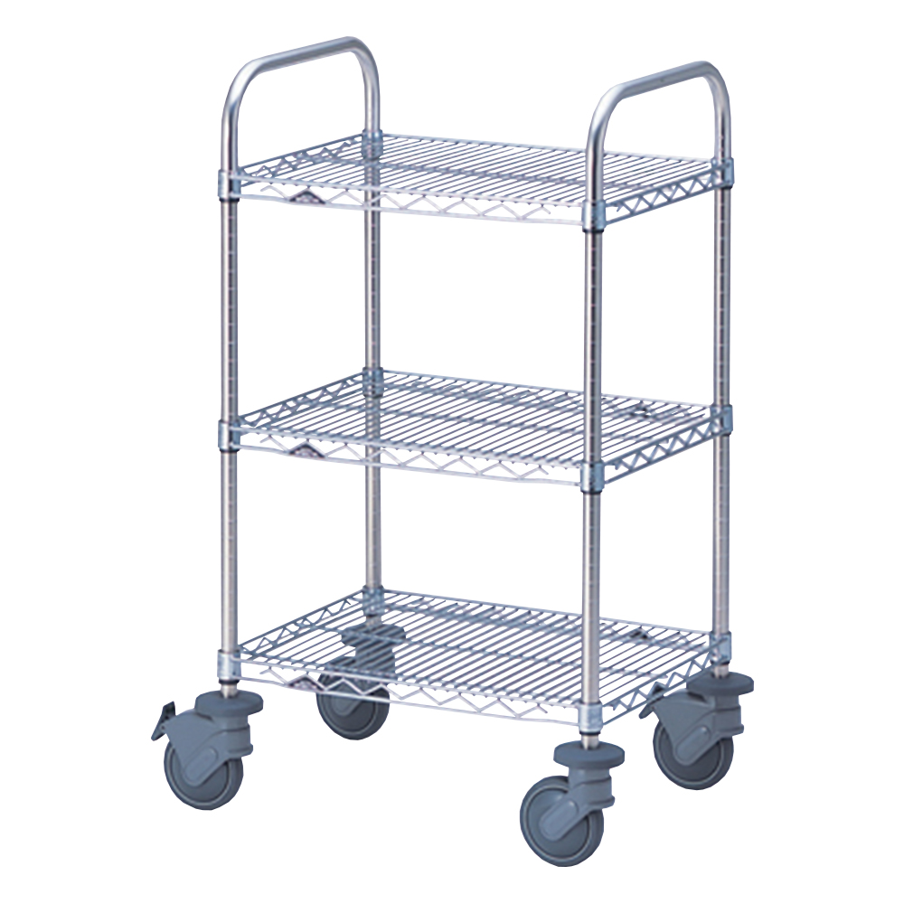 3-420-01 万能カート 758×460×1072mm NBKA エレクター