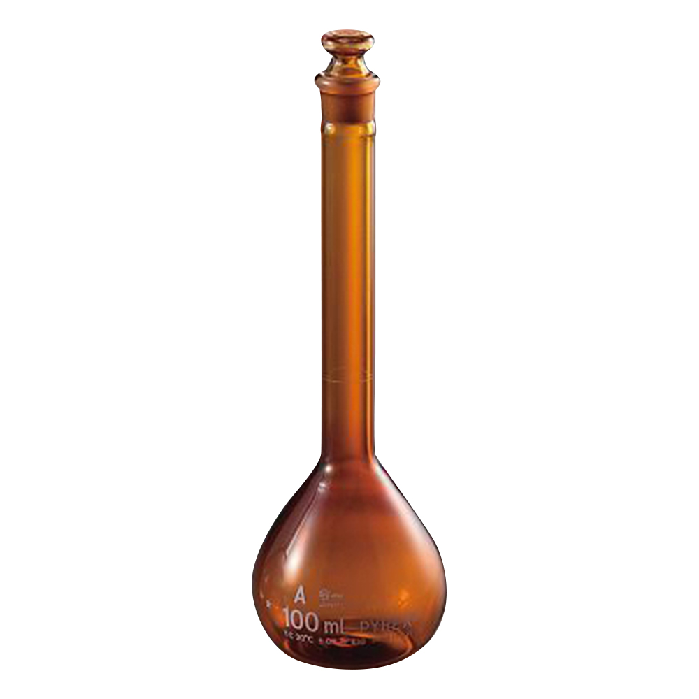 メスフラスコ(JIS規格) 100mL 55640JIS-100