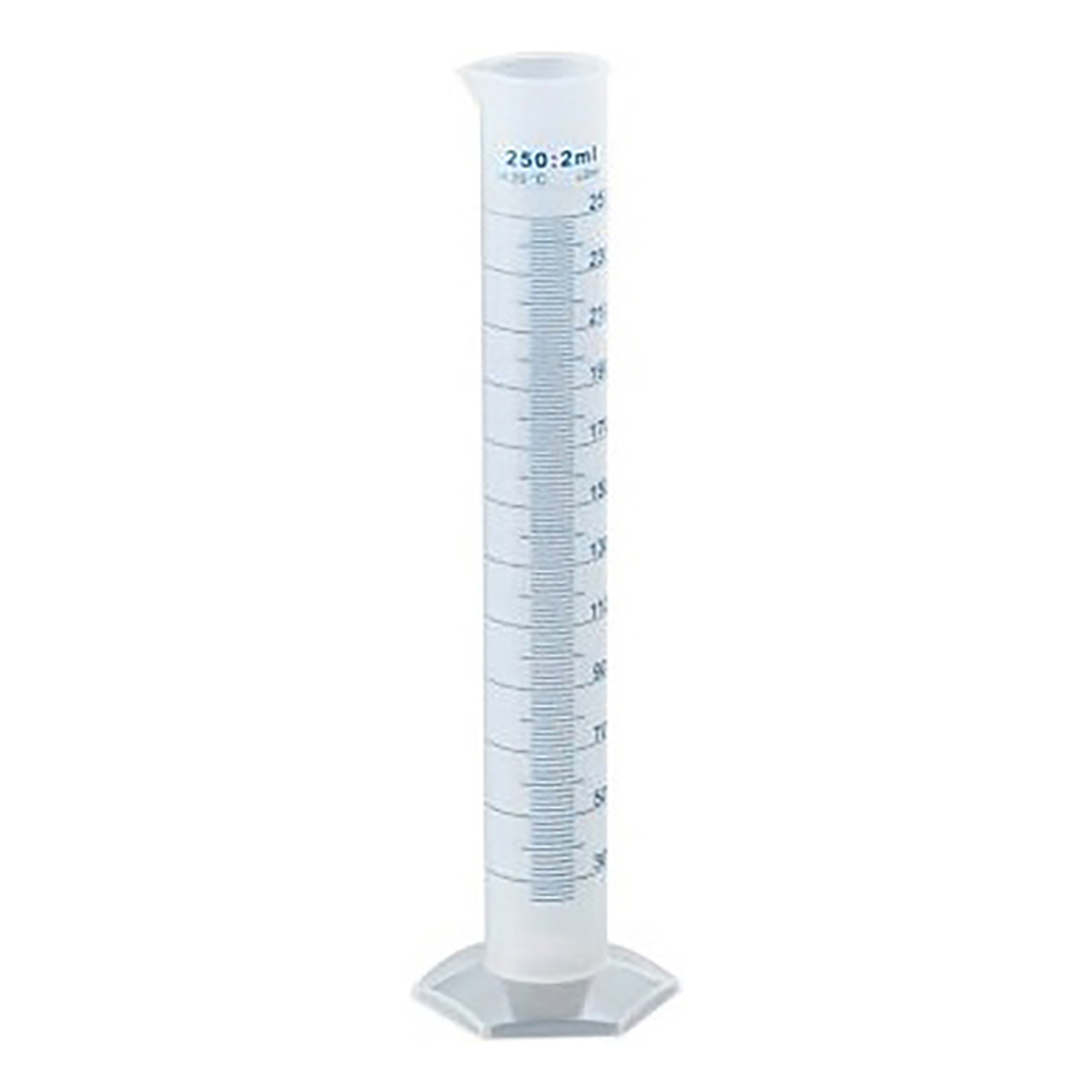 PPメスシリンダー 250mL PPM250