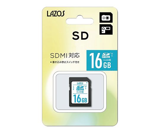 3-667-24 SDメモリーカード 16GB