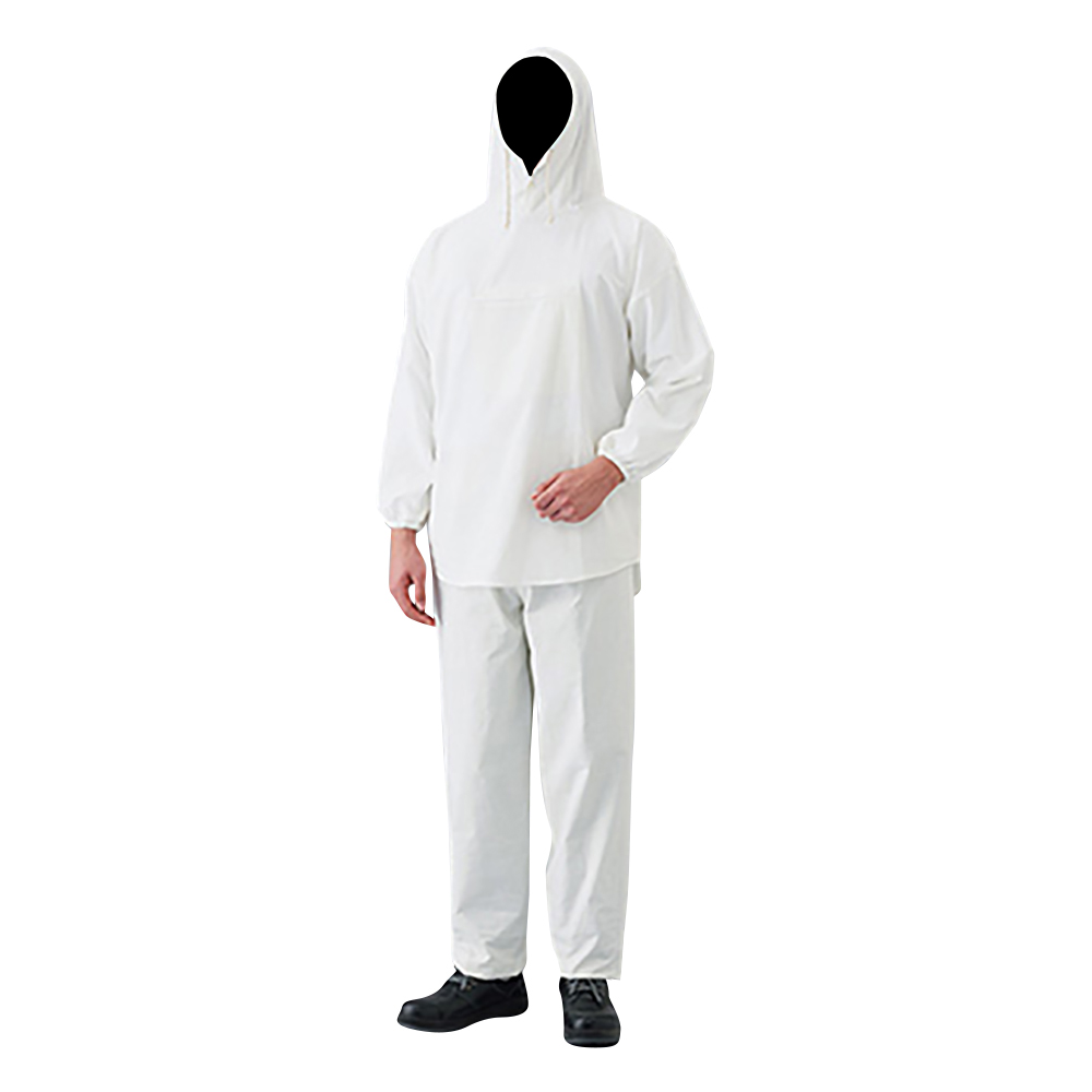 塗装服 上下セット 胸中央ポケット(ファスナー)付 L HK-506 F