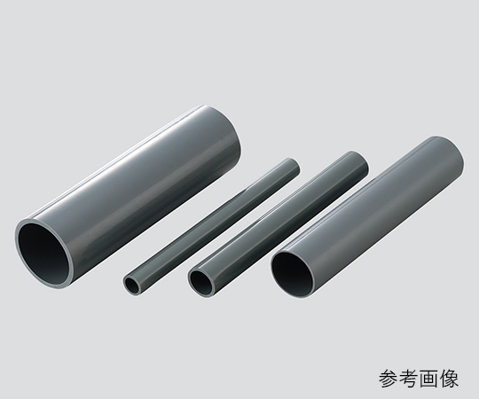 4-5829-07 塩ビパイプ VP50x495mm VP50x495mm(1本)