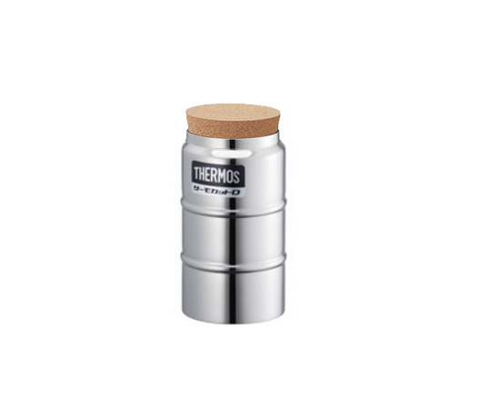 ステンレスデュワー瓶(2重構造)300mL D-301栓付