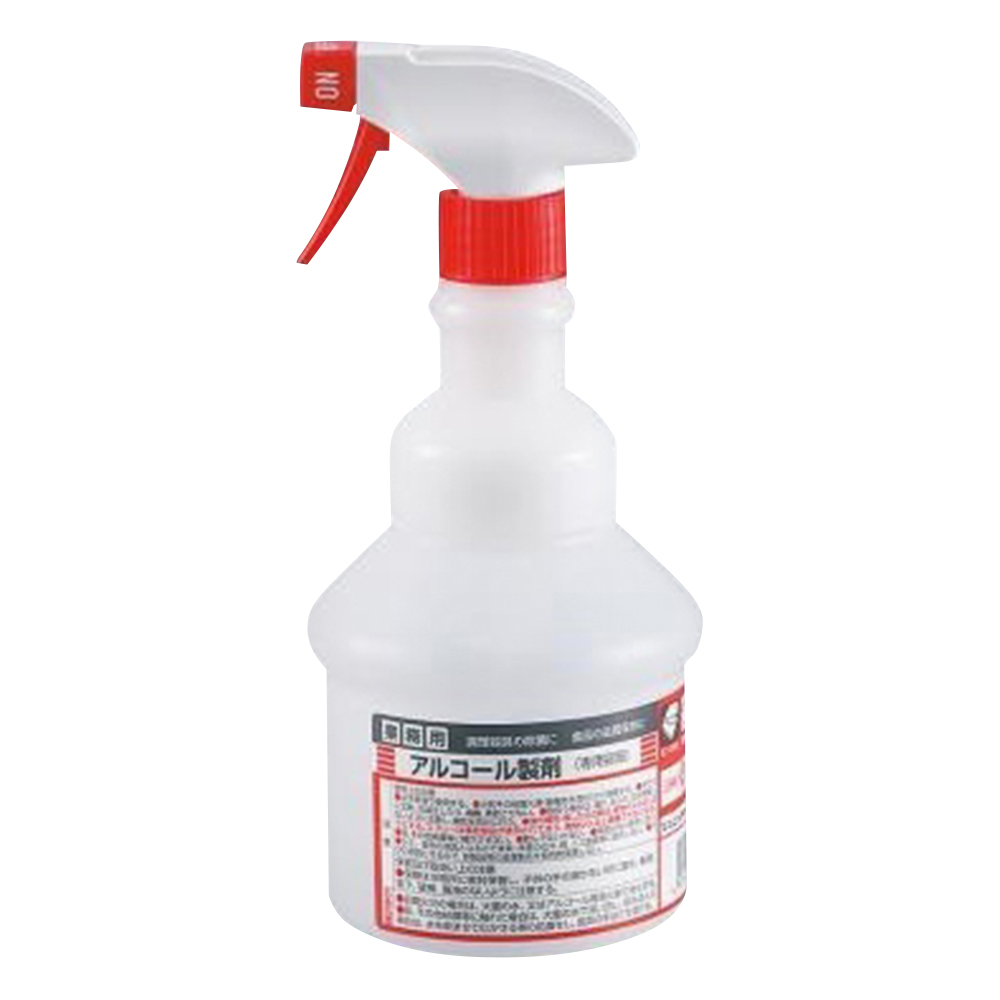 業務用アルコール製剤 Sani-Clear(サニクリア)用空容器 500mL 広口ワイドスプレーボトルWE