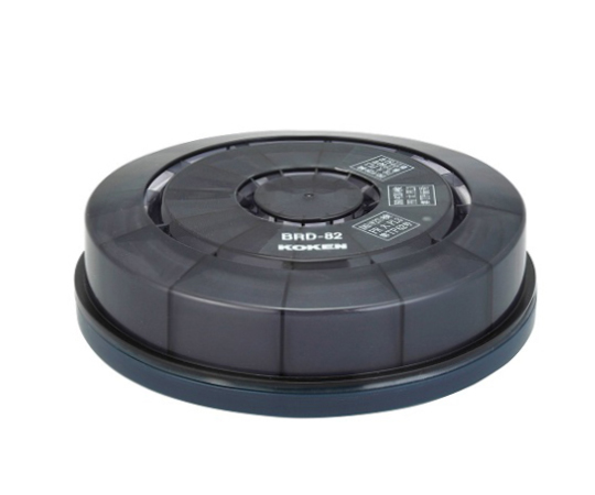 3-5645-12 電動ファン付呼吸用保護具 BL-711H-03用アルファリングフィルタ アルファリングフィルタ BRD-82 興研