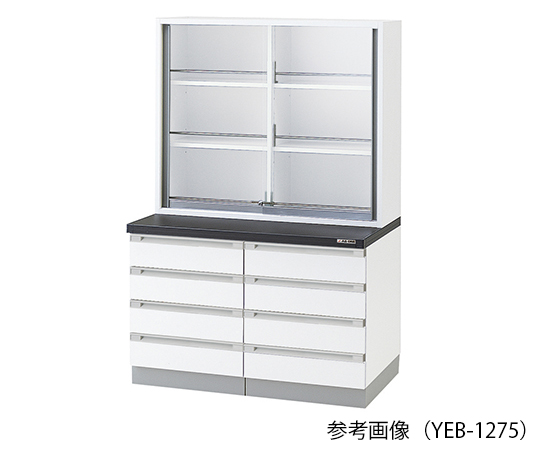 3-5770-13 薬品器具戸棚 1500×400/750×1800mm YEB-1575 アズワン(AS ONE)