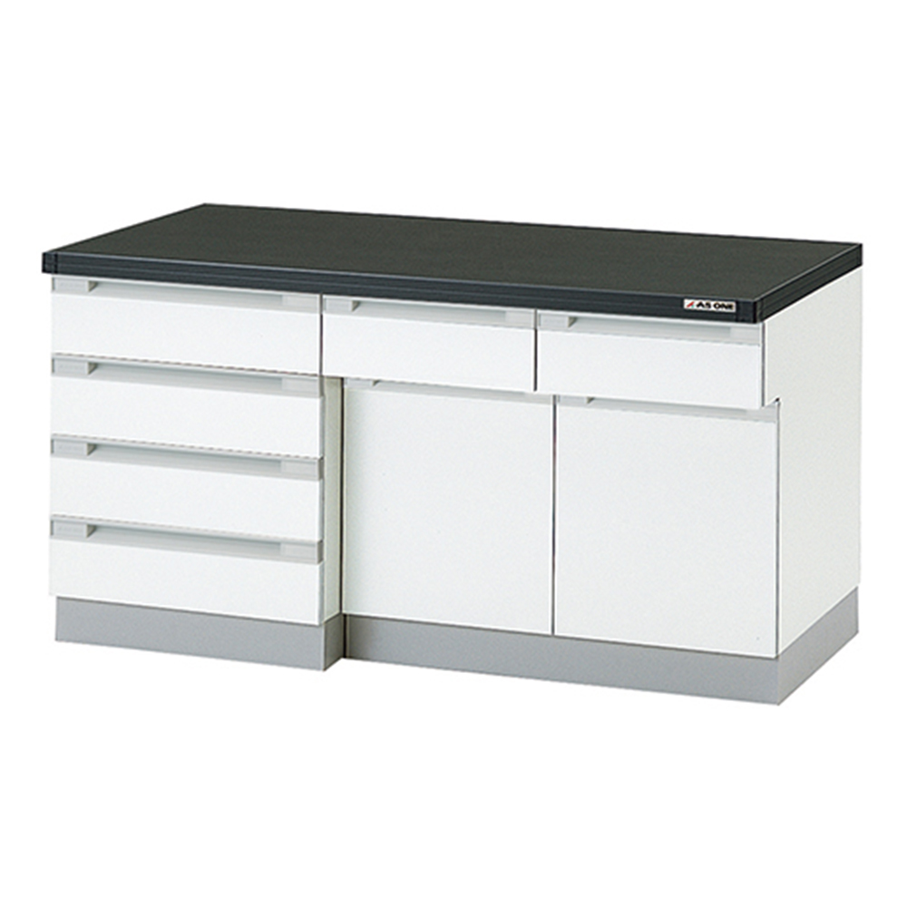 サイド実験台 (木製タイプ) 1500×750×800 mm SLA-1575