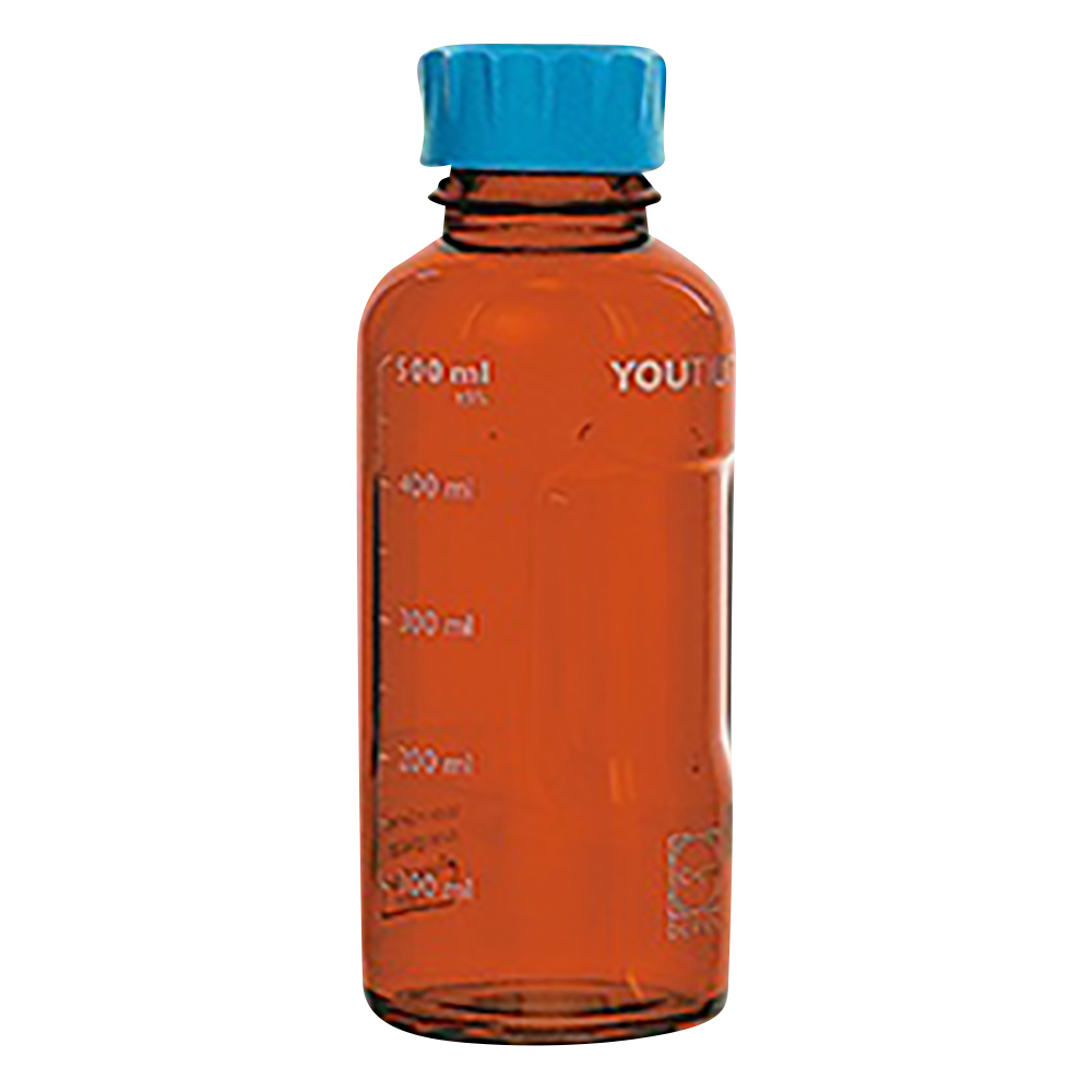ユーティリティねじ口ボトル 茶 500mL 017320-500A