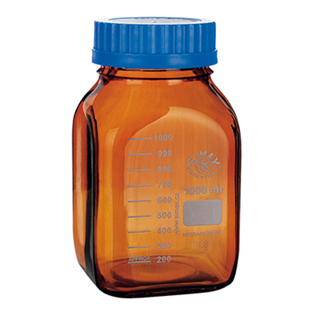 広口メディウム瓶 遮光 1000mL 2080M/H1000