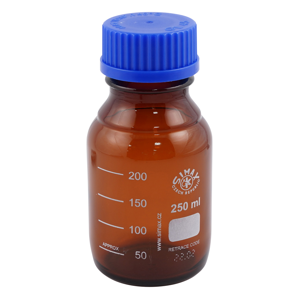 ネジ口メディウム瓶 (遮光) 250mL 2070H/250