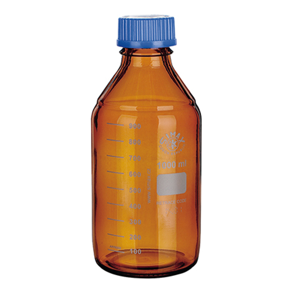 ネジ口メディウム瓶 (遮光) 1000mL 2070H/1000