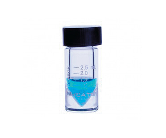 ミニバイアル ソリッドキャップ 3mL 目盛 あり W986277NG(12本)