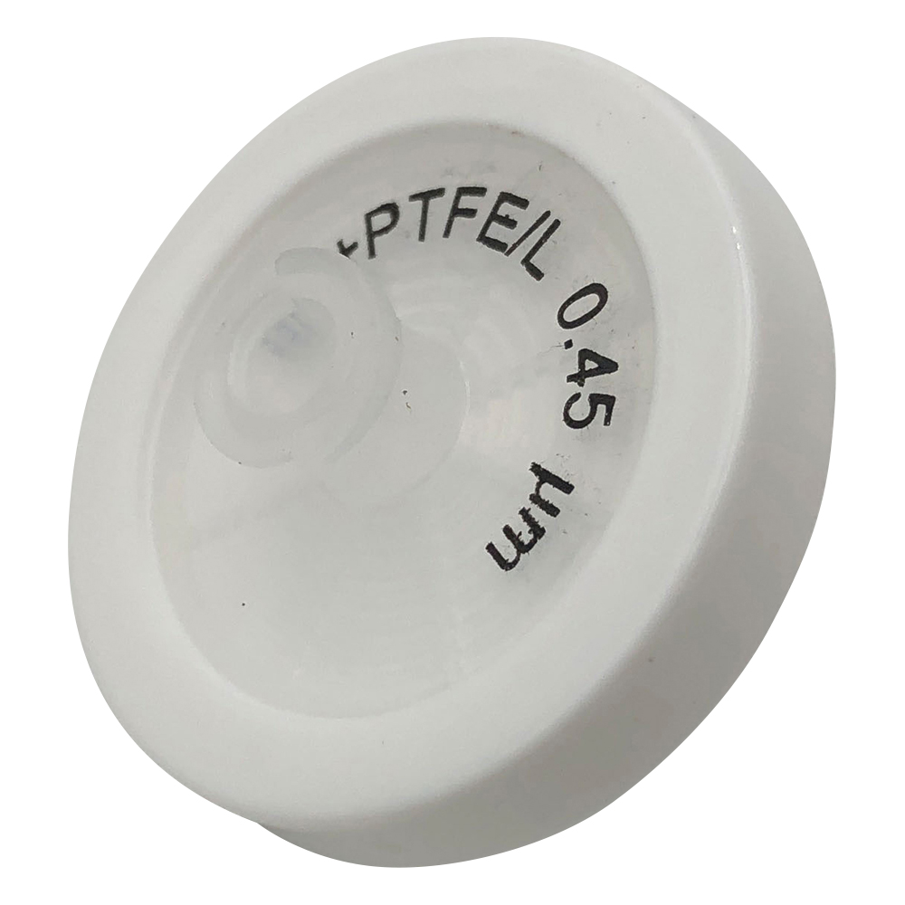 シリンジフィルター (プレフィルター付き) PTFE(四フッ化エチレン) φ25mm/0.45μm PFSF-2545PT(100個)