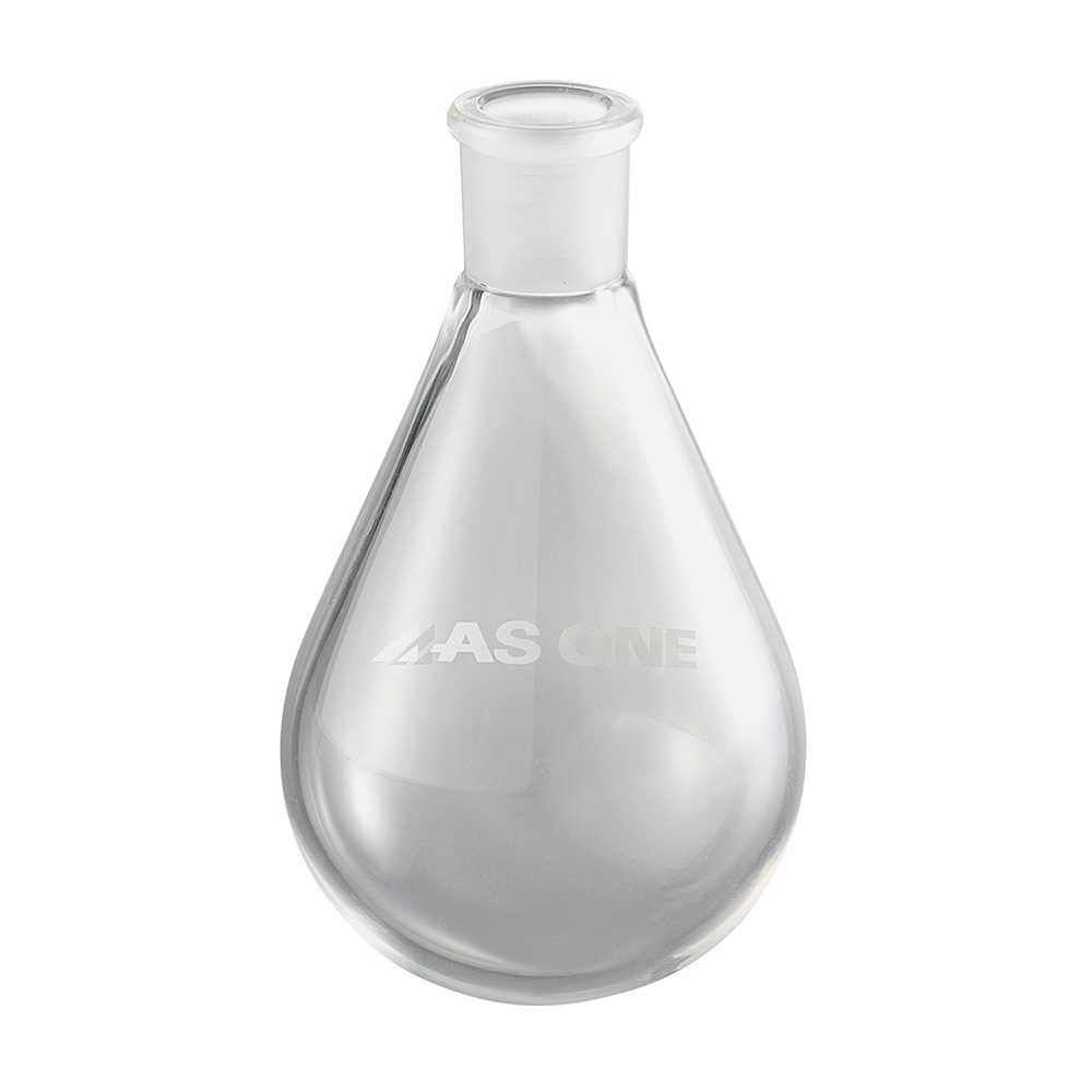 3-6588-08 なす型フラスコ 100mL 24/40 FGN-012440 アズワン(AS ONE)