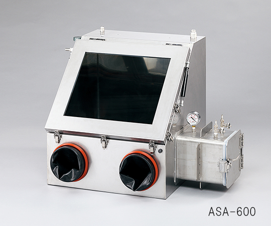 ステンレスグローブボックス(ガス置換型) 800×650×650 ASA-800
