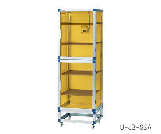 3-6754-02 フロストドライデシケータJB(UVC&制電) 574×611×1765 ステンレス棚板 U-JB-SSA アズワン(AS ONE)