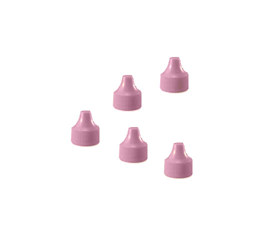 微量定量点滴びん キャップ ピンク 1・3mL用 キャップ1(100個)