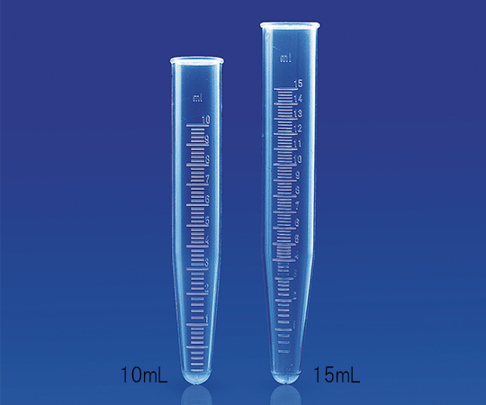 遠心用チューブ KARTELL・コニカル底/遠心可 15mL ポリメチルペンテン 1388