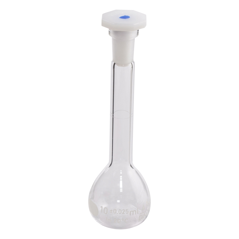 3-7104-02 メスフラスコ ClassA 10mL 216780807 デュラン(DURAN)