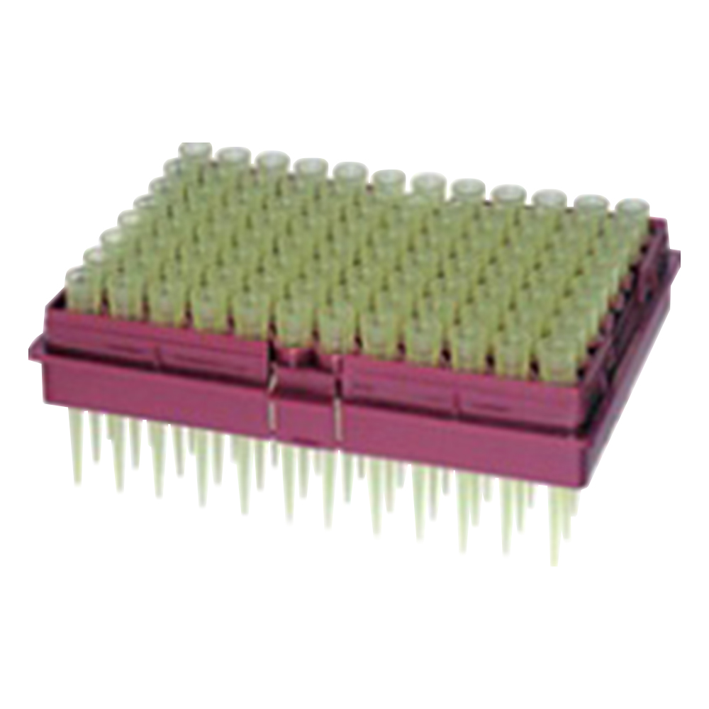 電動マイクロピペット用チップカートリッジ 1セット(96本×10セット入) AX-CART-200 AX-CART-200(1セット(96本×10セット入り))