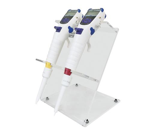 電動マイクロピペット用アクリルスタンド(2台掛け) AX-ST-ACR AX-ST-ACR(1個)
