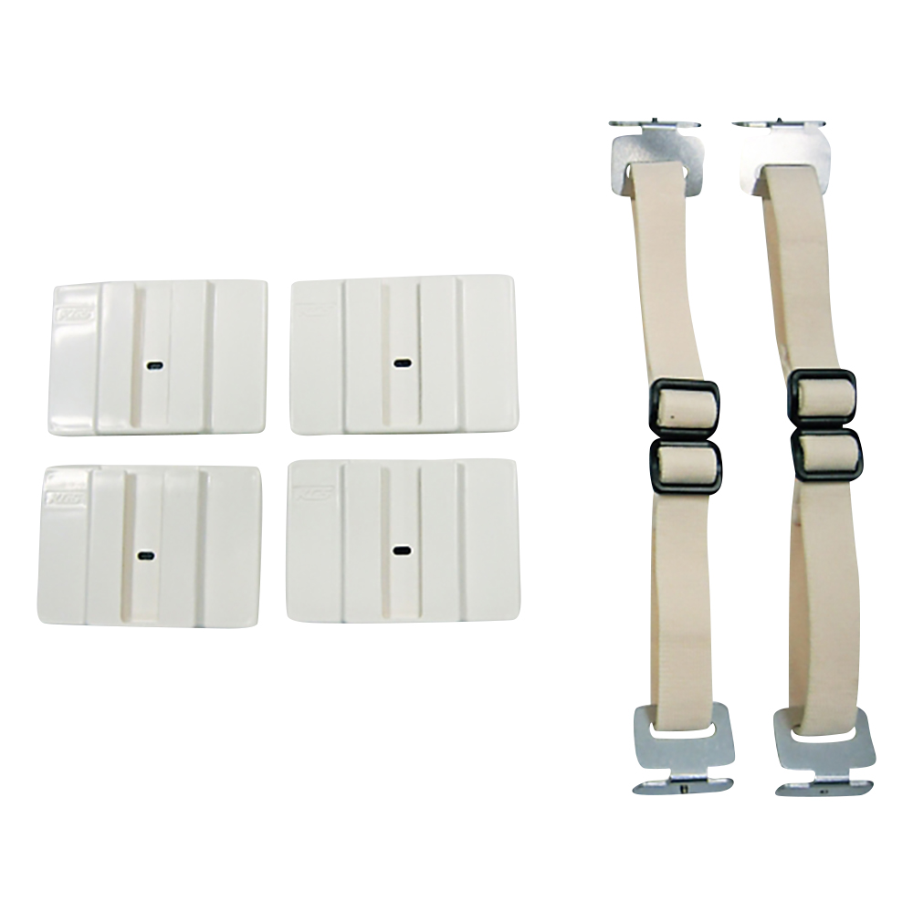 3-7290-02 転倒防止固定具(スーパータックフィット) キャビネット用 TF-VCB-RE-4B 北川工業