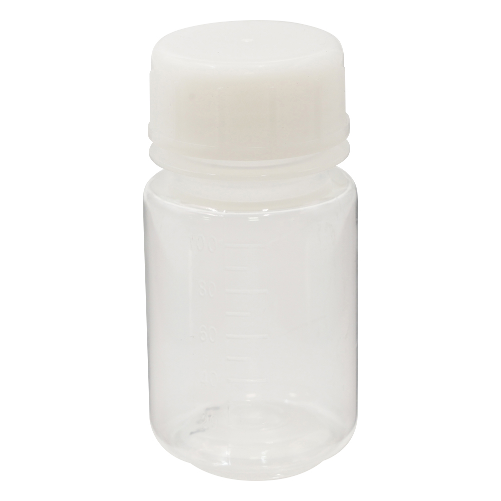 フッ素ガスコーティング容器 φ31.5×φ50×96mm 100mL JPF-100