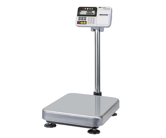 防水・防塵デジタル台はかり 60/150/220kg 内蔵プリンタ付き HV-200KCP(校正証明書付)