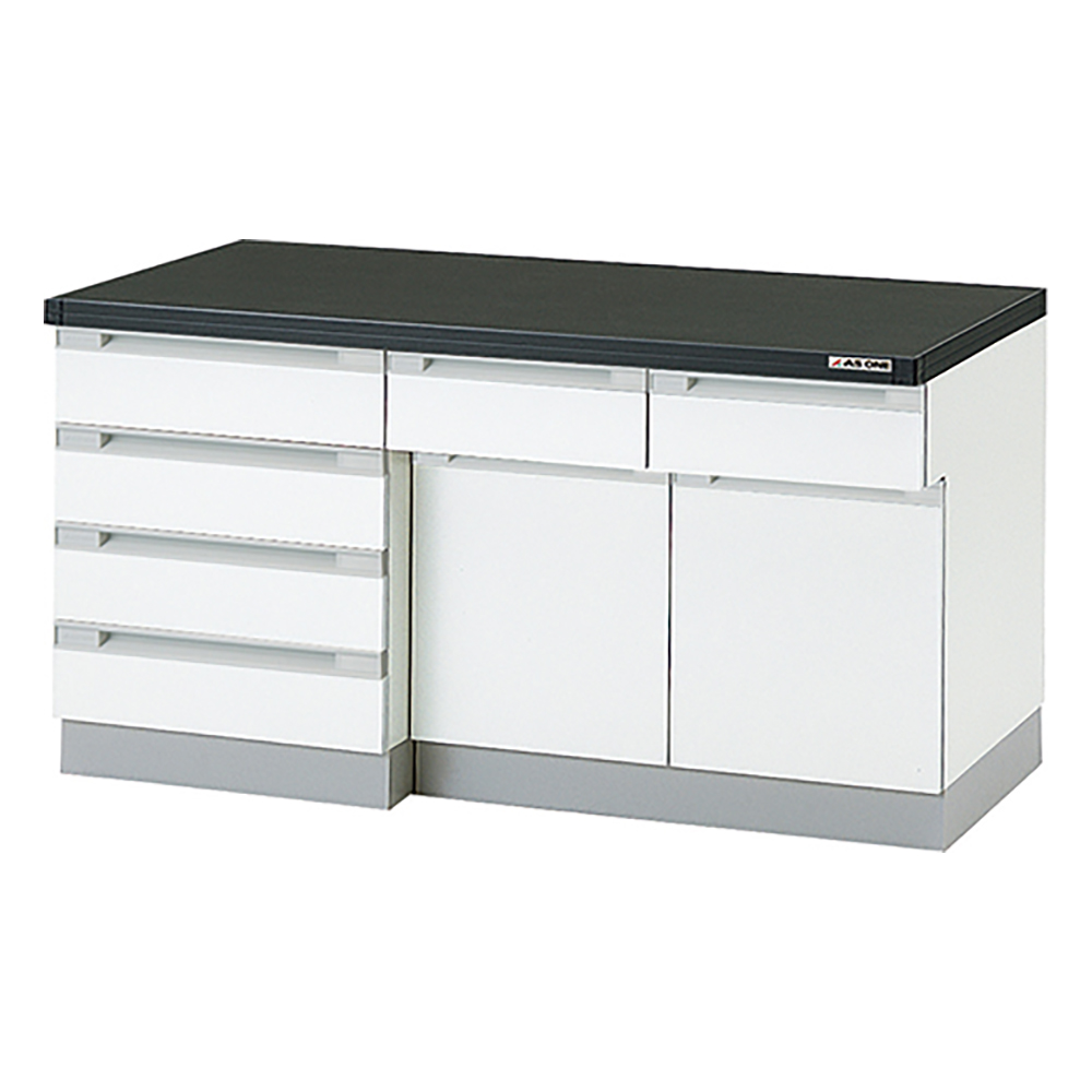 サイド実験台 (木製・アイランドタイプ) 1500×750×800 mm SLA-1575SG